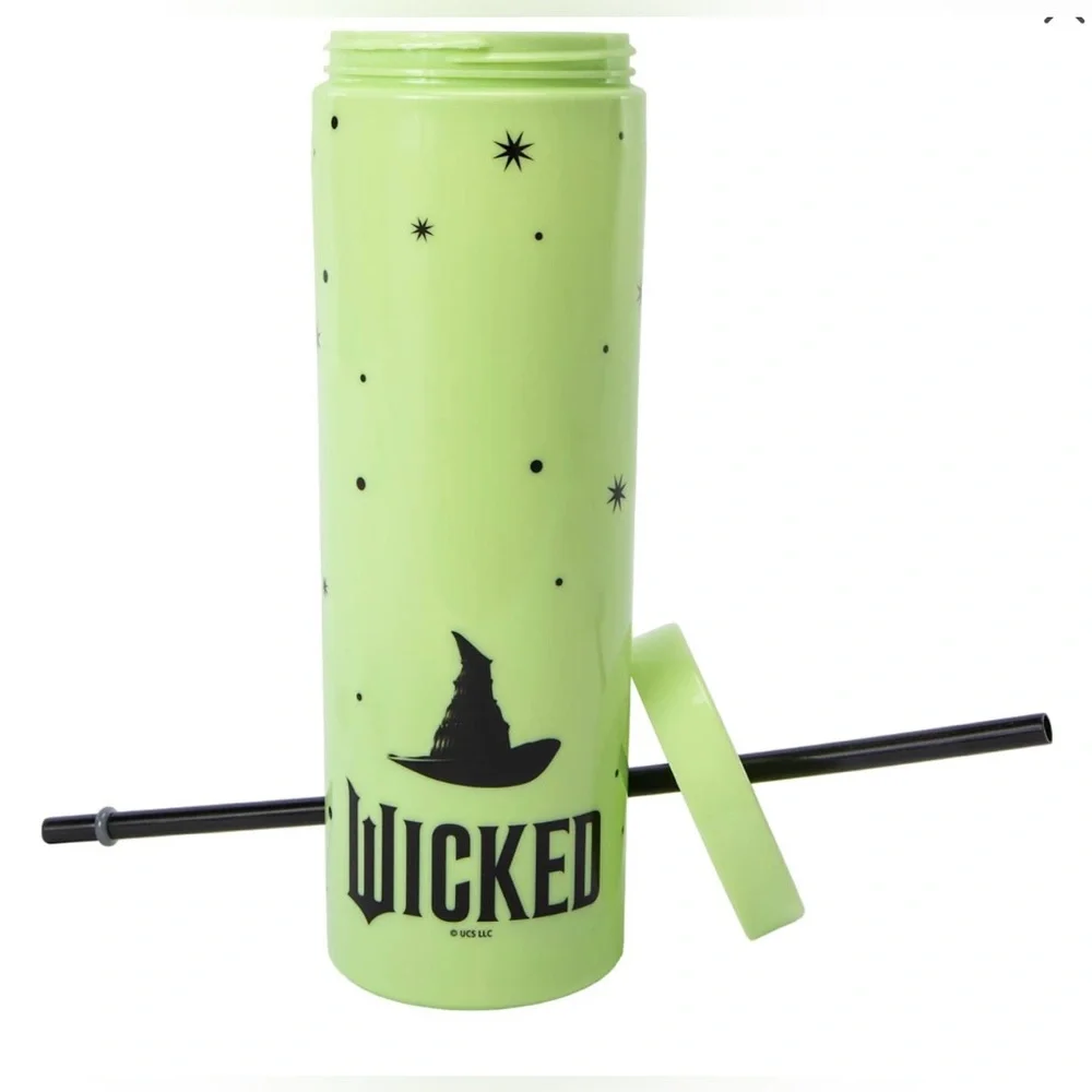 NEW! WICKED Limited Edition”Pink And Green Forever”Tote Bag And Tumbler Set(NWT)
